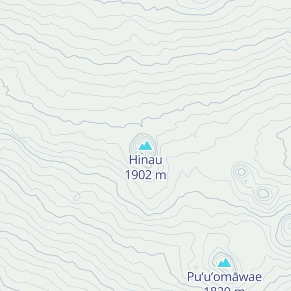 Map of Hinau