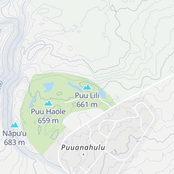 Map of Puu Lili