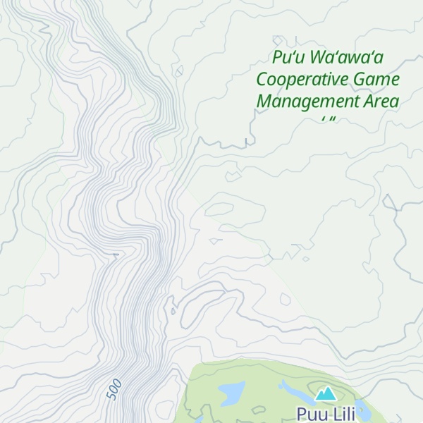 Map of Puu Kukai