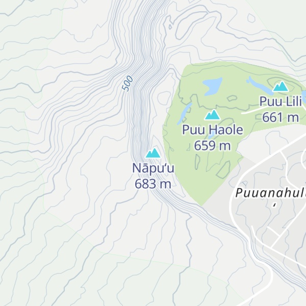 Map of Nāpuʻu