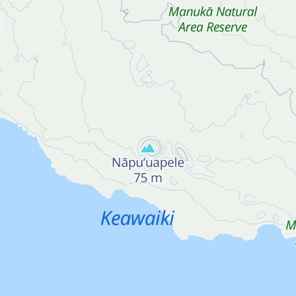 Map of Nāpuʻuapele