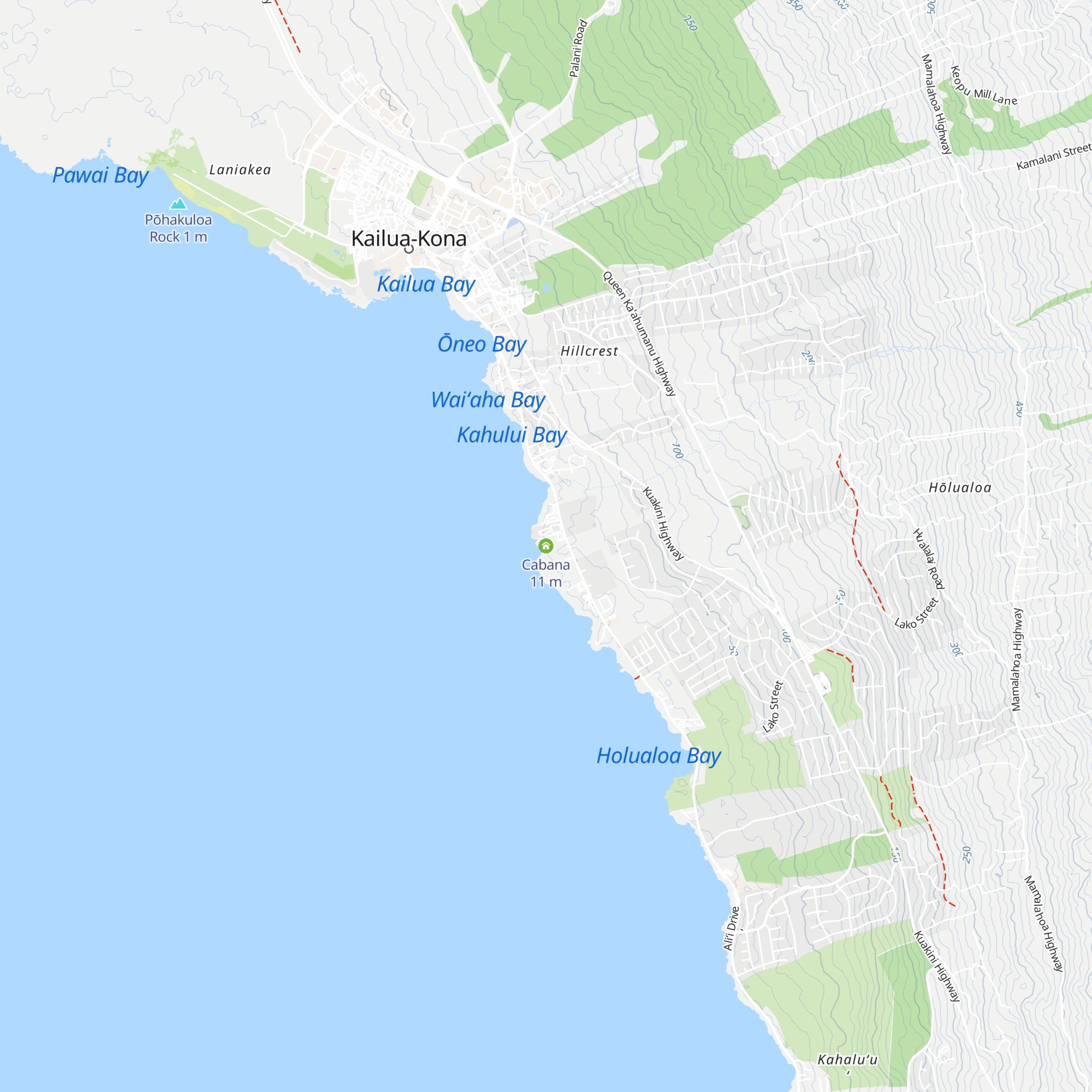 Cabana map