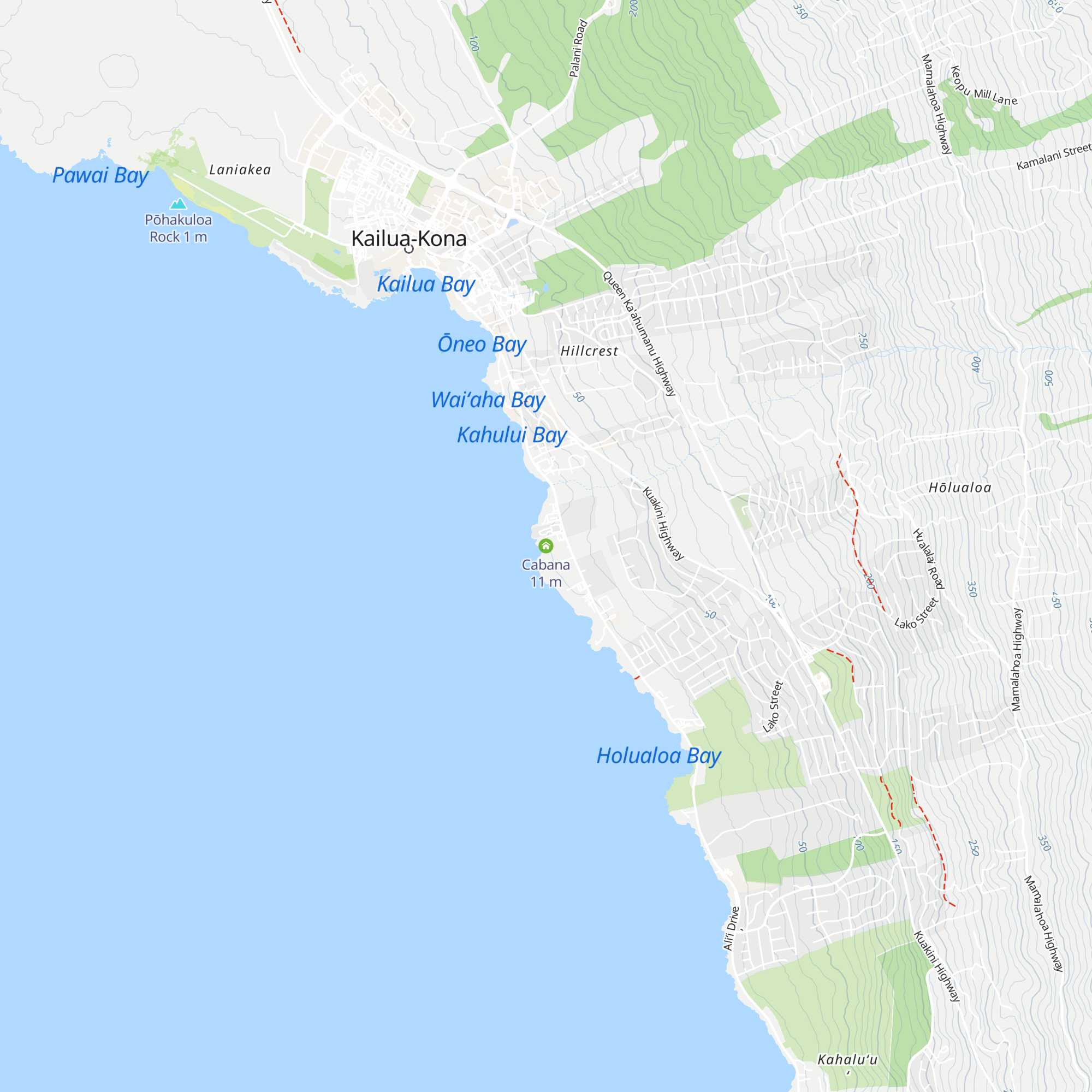 Cabana map