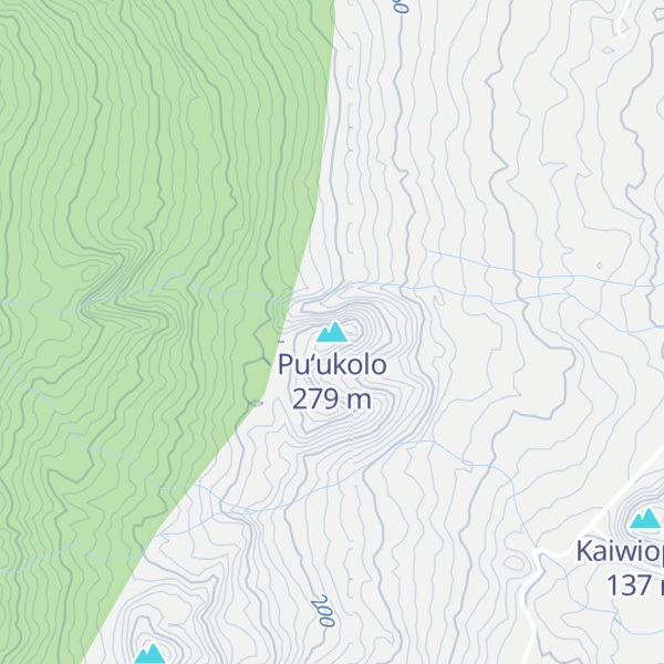 Map of Puʻukolo