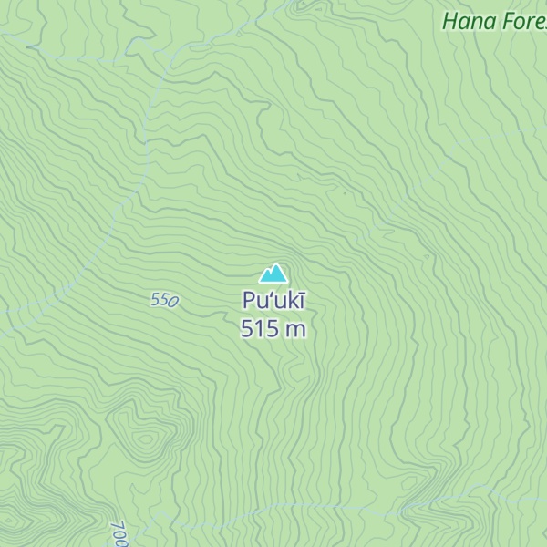 Map of Puʻukī