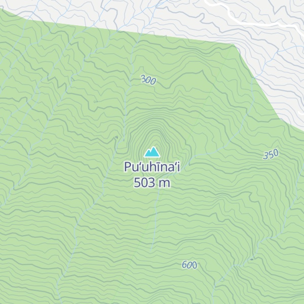 Map of Puʻuhīnaʻi