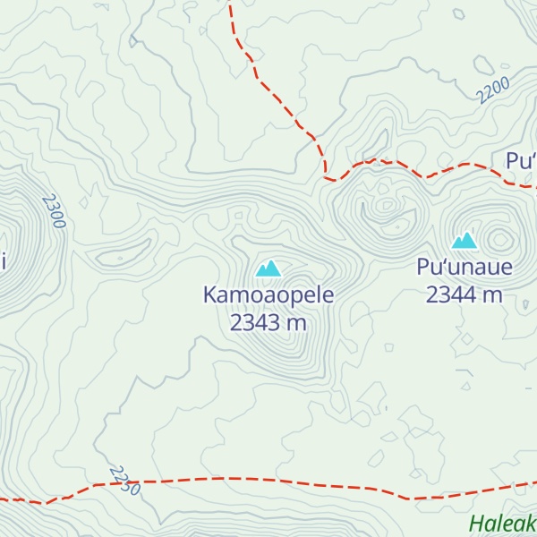 Map of Kamoaopele