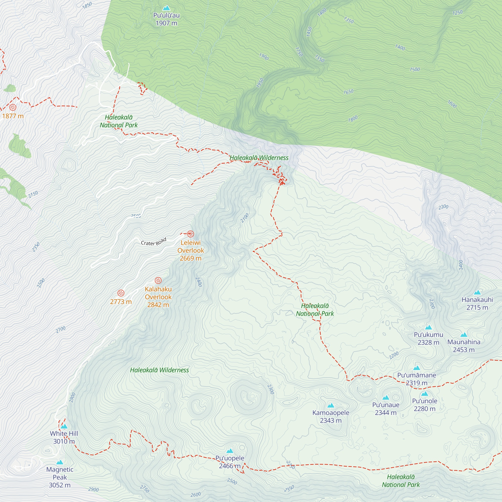 Hōlua Cabin map