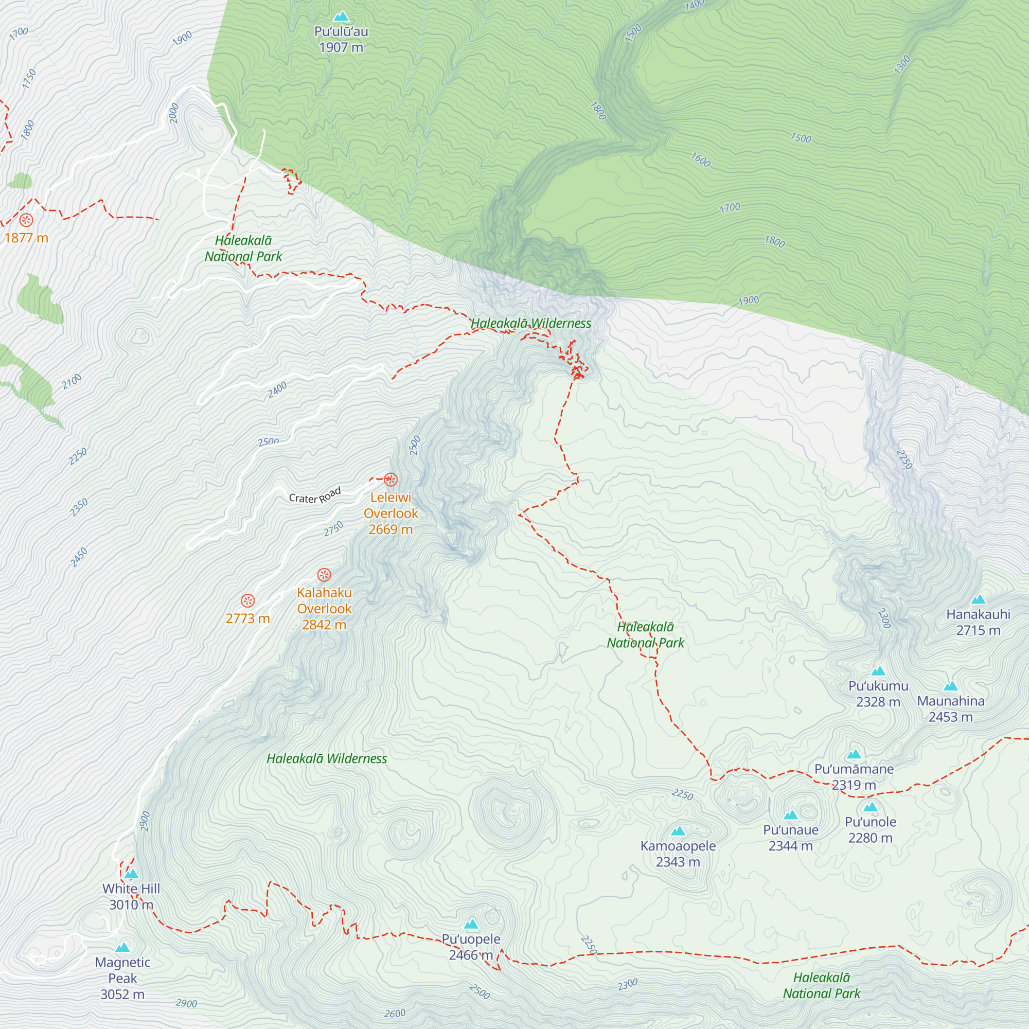 Hōlua Cabin map