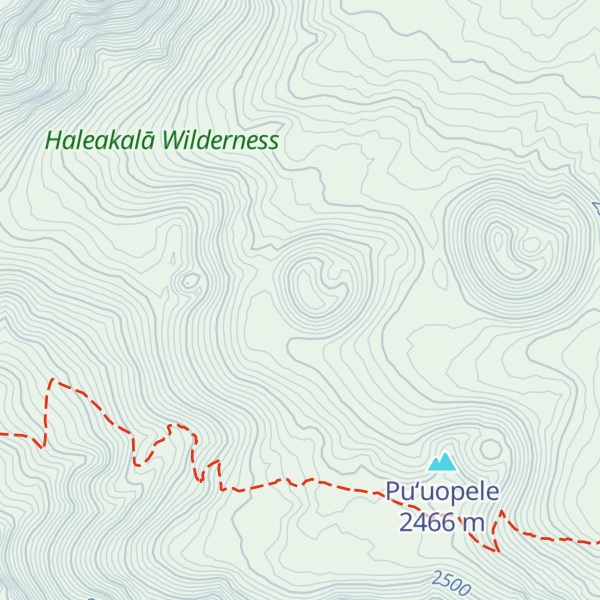 Map of Kamaʻoliʻi