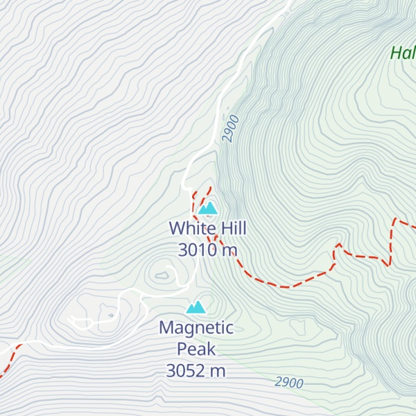 Map of White Hill