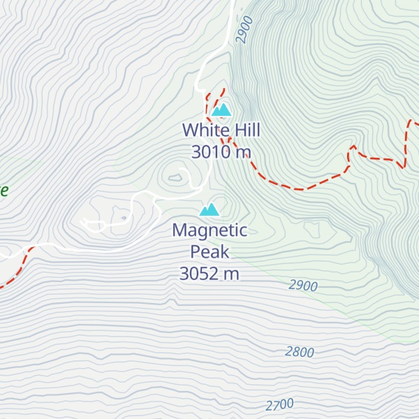 Map of Magnetic Peak