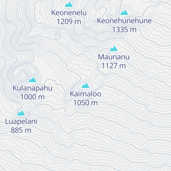 Map of Kaimaloo