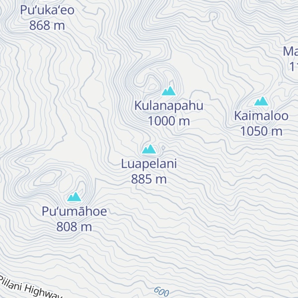 Map of Luapelani