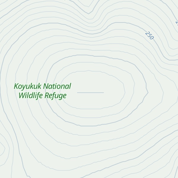Map of Roundabout Mountain