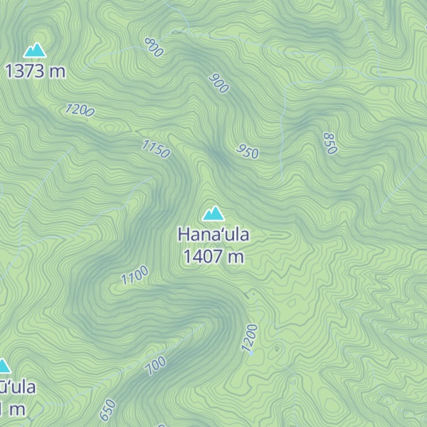 Map of Hanaʻula