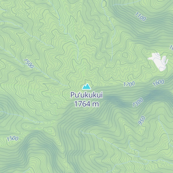 Map of Puʻukukui