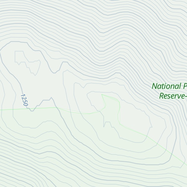 Map of Isikut Mountain