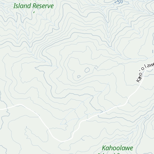 Map of Pu'u Moiwi