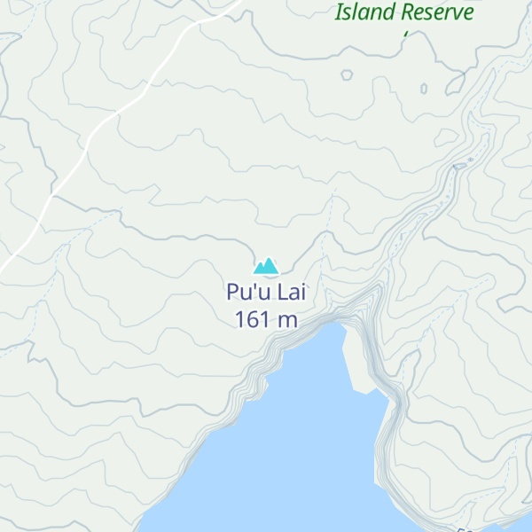 Map of Pu'u Lai