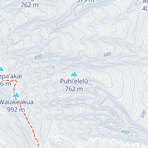 Map of Puhiʻelelū
