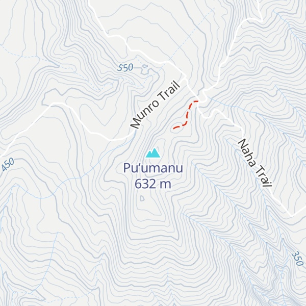 Map of Puʻumanu