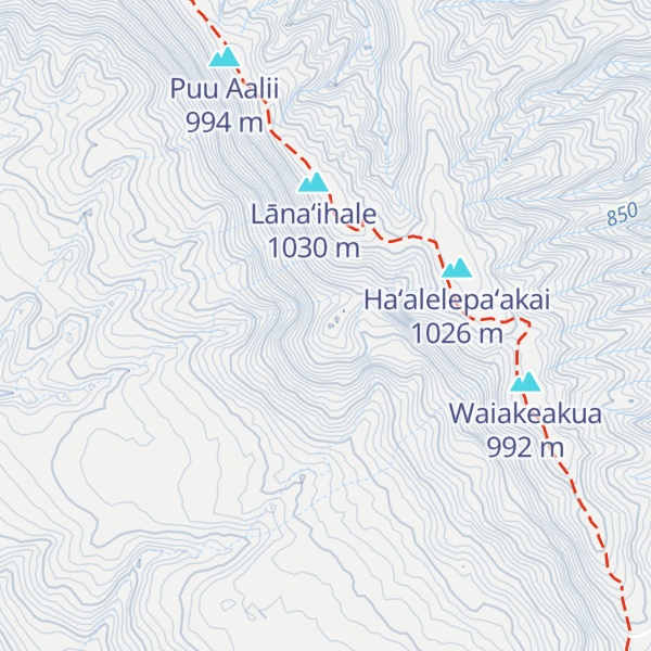 Map of Puu Kole