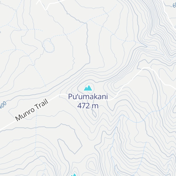 Map of Puʻumakani