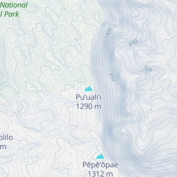 Map of Puʻualiʻi