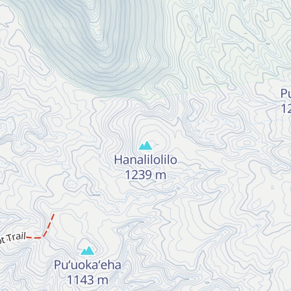 Map of Hanalilolilo