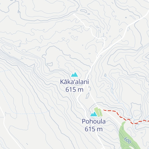 Map of Kākaʻalani