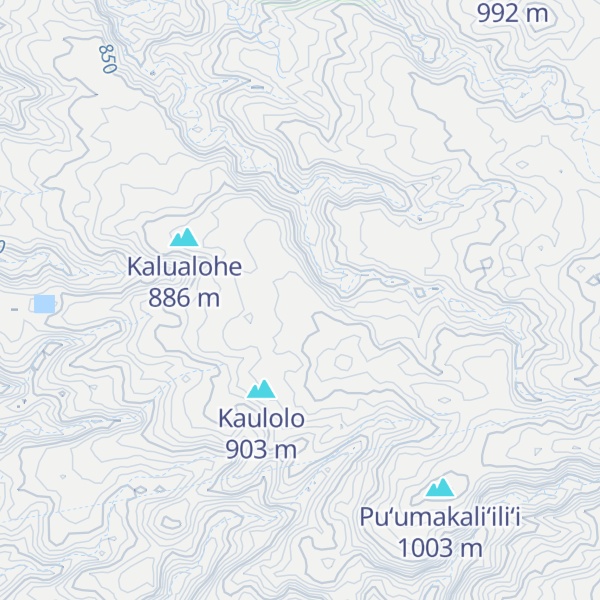 Map of Maunahui