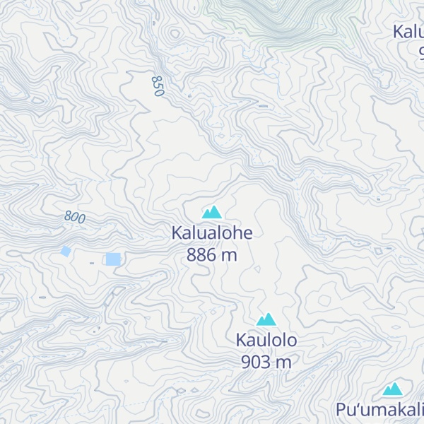 Map of Kalualohe