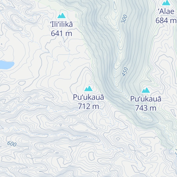 Map of Puʻukauā