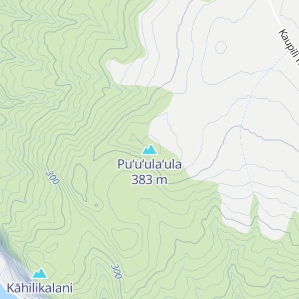 Map of Puʻuʻulaʻula