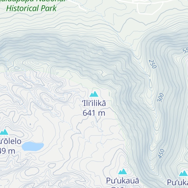 Map of ʻIliʻilikā