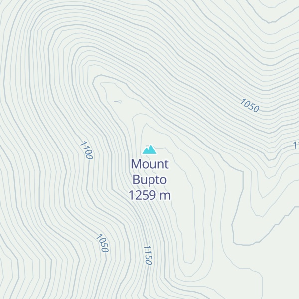 Map of Mount Bupto