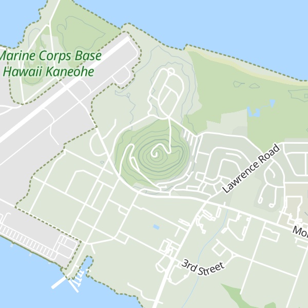 Map of Puʻuhawaiʻiloa