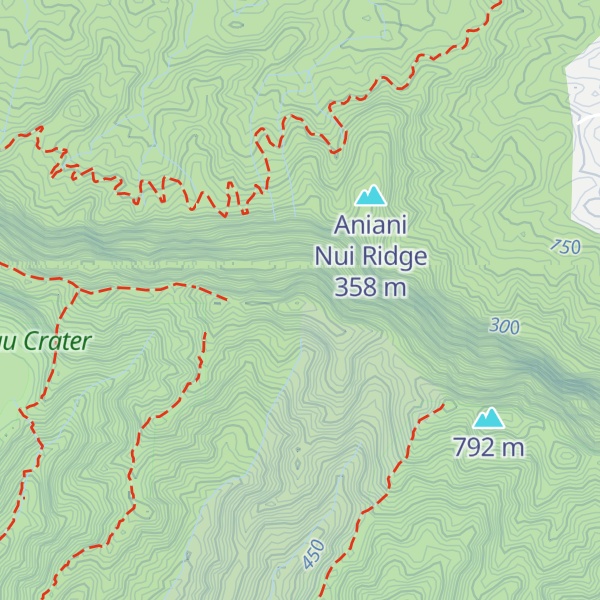 Map of Puʻulanipō