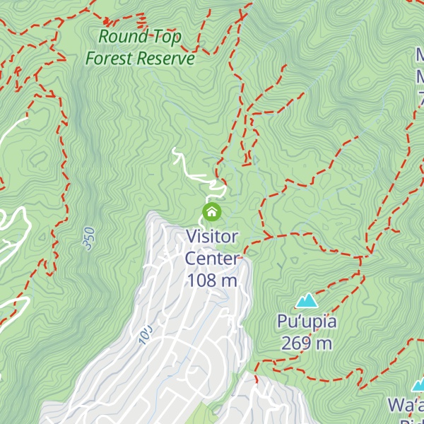 Map of Visitor Center