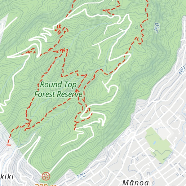 Map of Puʻukākea