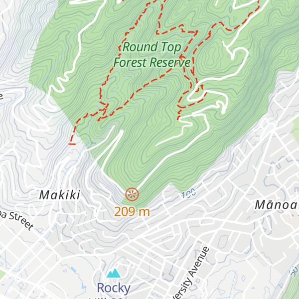 Map of Round Top