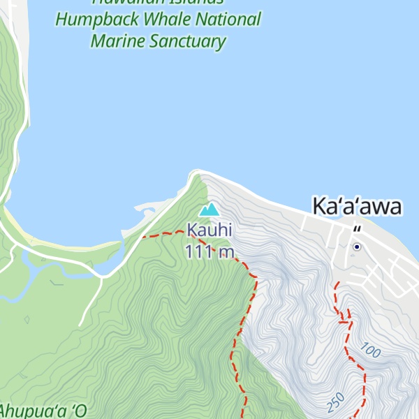 Map of Kauhi