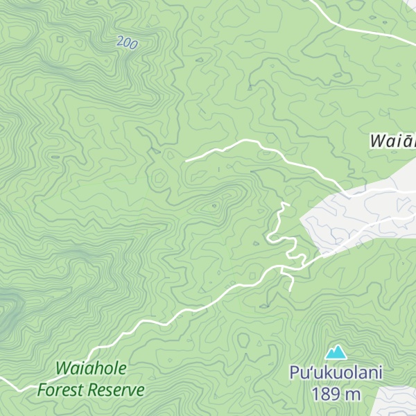 Map of Makikiki