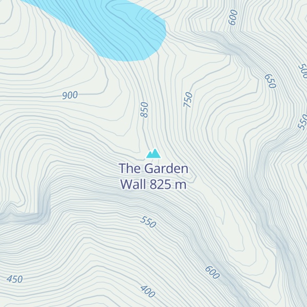 Map of The Garden Wall