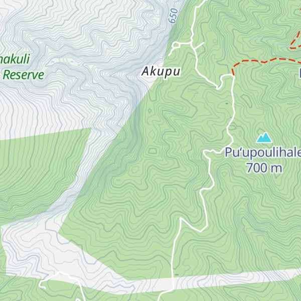 Map of Puʻukanawahua