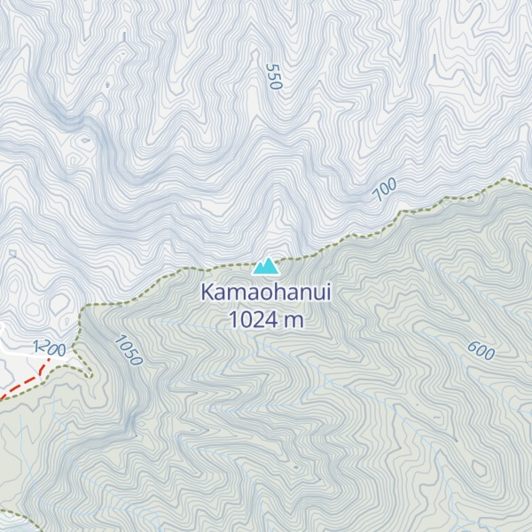 Map of Kamaohanui