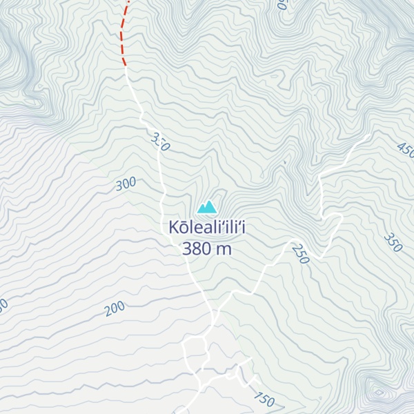 Map of Kōlealiʻiliʻi