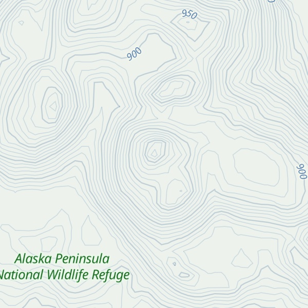 Map of Black Peak