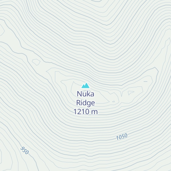 Map of Nuka Ridge